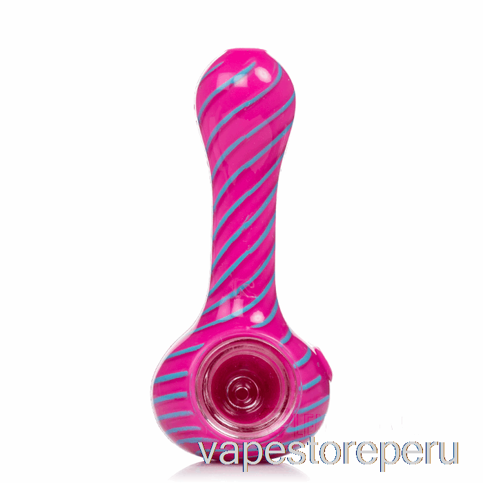 Vape Smoke Eyce Oraflex Espiral Cuchara De Silicona Rosa / Azul